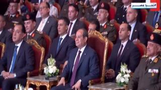 الرئيس السيسى يشهد احتفالية عيد الفطر بحضور أبناء الشهداء