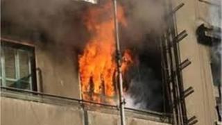 مأساة في حلوان.. وفاة صغيرتين وإصابة الثالثة بحريق شقة سكنية