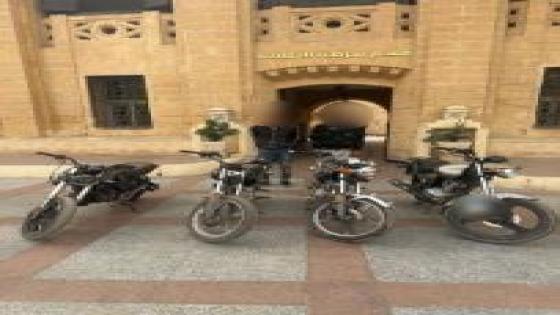 سقوط لصوص سرقة الدراجات النارية والهواتف فى الخليفة والمطرية