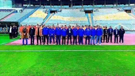 تأمين لمباراة الزمالك والمصري بالكونفدرالية