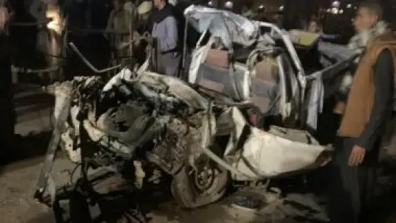 سماع شهود عيان في حادث تصادم مروع أودى بحياة 3 بالصف