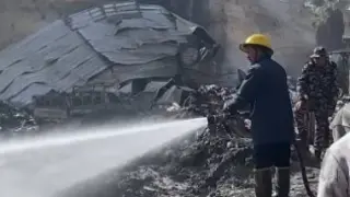 السيطرة على حريق مطعم في منوف دون إصابات