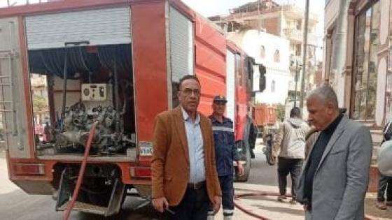 إخماد حريق داخل منزل بمدينة الشهداء بالمنوفية دون إصابات