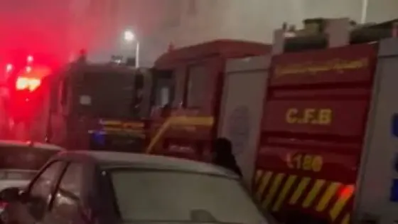 حريق مصنع ملابس في سراي القبة.. والنيابة تتحرك لكشف الملابسات