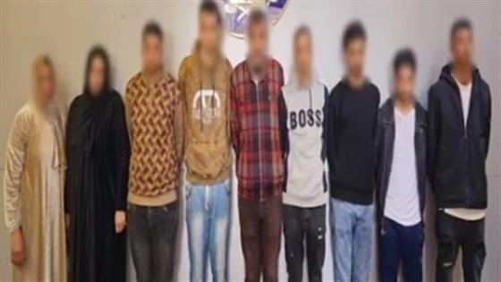 وصول المتهمين لمحكمة المنشية في أولى جلسات قضية ميت عاصم