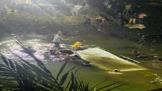 حادث مأساوي في الدقهلية.. مصرع فتاة وإصابة 10 في انقلاب ميكروباص بترعة