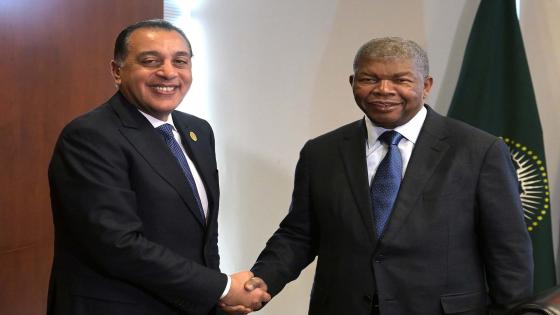 رئيس الوزراء يبحث مع رئيس جمهورية أنجولا مجالات التعاون المُشترك
