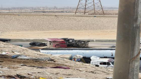 لحظات فزع داخل نفق الأوتوستراد.. تريلا تدهس عدة سيارات