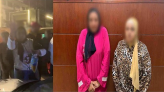 القبض على سيدتين لتعديهما على امرأة وتكسير زجاج سيارتها بالسلام