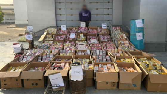 ضبط عامل بالفيوم بحوزته أكثر من مليون قطعة ألعاب نارية