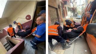 “مش قادرة تتحرك”.. الشرطة تنقل مسنة للمستشفى فى البحيرة