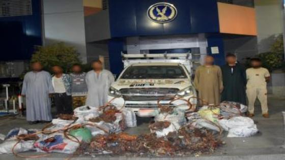 كشف ملابسات سرقة سيارة محملة بنحاس خردة بالجيزة وضبط مرتكبي الواقعة