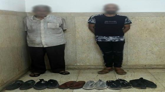 الداخلية تضبط لص أحذية المصلين من أحد مساجد الجيزة