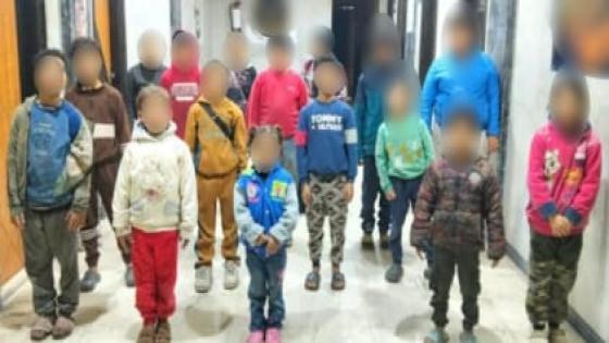 ضبط 11 متهمًا لاستغلال الأطفال في التسول والبيع الإلحاحي بالجيزة