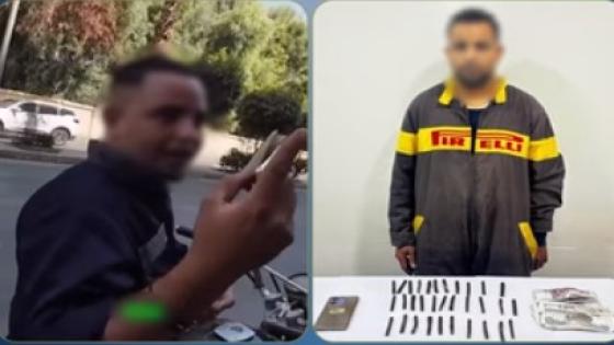 ضبط تاجر مخدرات حاول ترويج الحشيش لسائح أجنبي أثناء توصيله للفندق