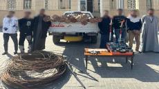 القبض على 5 متهمين بسرقة مواقع البناء بالعاصمة الإدارية