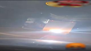 ضبط سائق نصف نقل بسبب أضواء خطرة على الطريق بالمنوفية