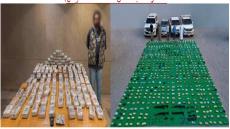 ضبط طن مخدرات بـ 140 مليون جنيه ومصرع عنصرين شديدي الخطورة في مواجهة أمنية بأسوان