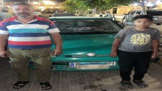 ضبط صغير بعد قيادته سيارة وصدم طفلًا في حدائق أكتوب