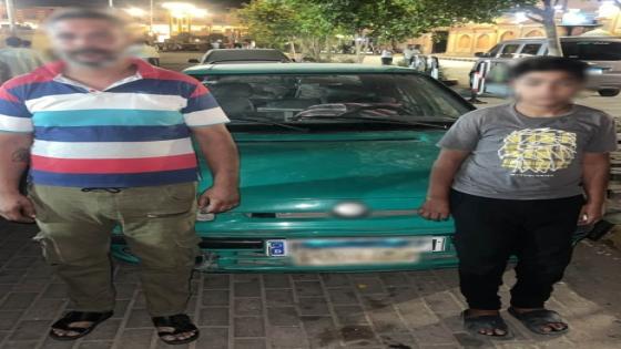 ضبط صغير بعد قيادته سيارة وصدم طفلًا في حدائق أكتوب