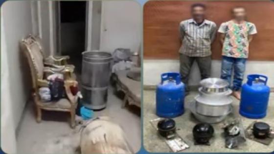 القبض على لص يسرق محتويات منزل في مصر القديمة