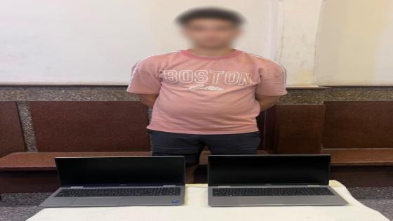كاميرات المراقبة تكشف سارق لاب توب من محل كمبيوتر بالإسكندرية.. ضبط المتهم وإعادة المسروقات