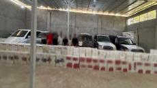 ضبط أكثر من 110 ألف عبوة سجائر مهربة جمركيًا بحوزة 8 متهمين في الجيزة
