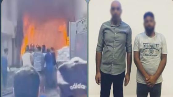 ضبط شخصين ظهرا في فيديو متداول خلال مشادة مع رجل إطفاء بالإسكندرية