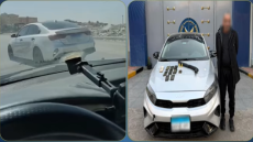 صورته وهو بيضرب فتاة داخل سيارته… الداخلية تضمت المتهم بالتعدي على سيدة أكتوبر
