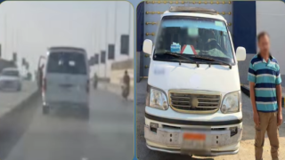 عرض حياته والآخرين للخطر.. الداخلية تضبط سائق ميكروباص بني سويف الأرعن