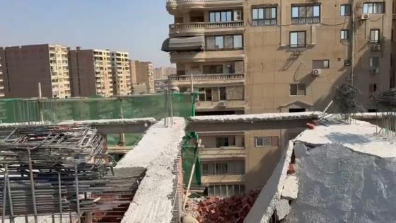 على أرض الواقع.. رئيس حي الهرم يشرف على الهدم وإزالة التعديات