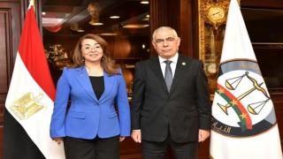 النائب العام يستقبل المديرة التنفيذية لمكتب الأمم المتحدة لتعزيز التعاون ومكافحة الجرائم المنظمة