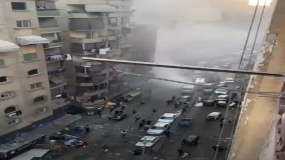 النيران تحاصر “الملكة”.. كيف أنقذت الحماية المدنية سكان عقار العشرين من كارثة؟