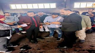 النيابة الإدارية تكشف مخالفات تراخيص بمصنع نسيج بالمحلة الكبرى عقب معاينة حريق بالدور السابع والتحقيقات مستمرة