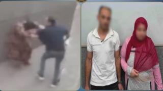 ضبط زوج تعدى على زوجته بسلاح أبيض في الدقهلية بعد تداول فيديو للواقعة