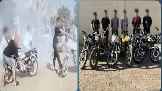 ضبط 6 أشخاص لقيادتهم دراجات نارية برعونة وأداء حركات استعراضية في المنوفية