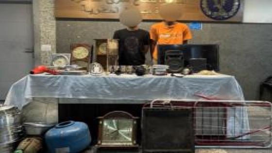 ضبط مرتكبي سرقات متنوعة بعدة مناطق واستعادة المسروقات في القاهرة