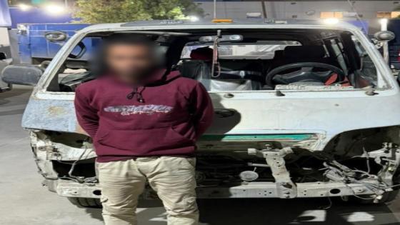 ضبط سائق ميكروباص دهس شخص وفر هاربا