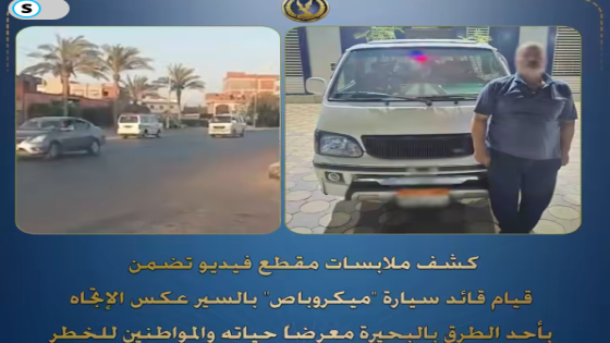 «لإختصار الطريق».. اعترافات سائق ميكروباص البحيرة بعد ضبطه
