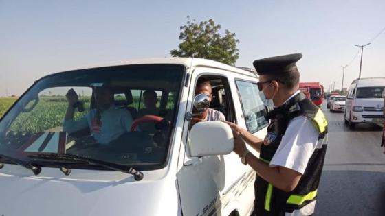 الداخلية تضبط 105 ألاف مخالفة مرورية و110 سائقين تعاطوا المخدرات