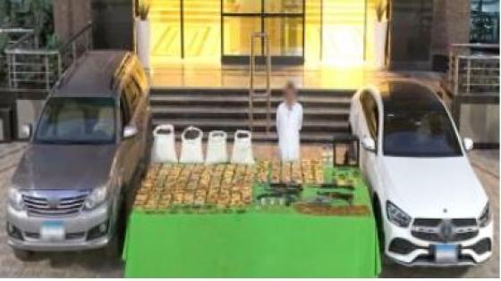 الداخلية تضبط عنصرين شديدي الخطورة بحوزتهما مخدرات بقيمة 52 مليون جنيه