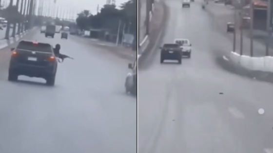 “فيلم أكشن” على طريق القاهرة الإسماعيلية: مطاردة بالسيارات وإطلاق نار