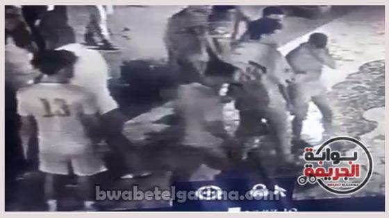 المشاجرة داخل النادي