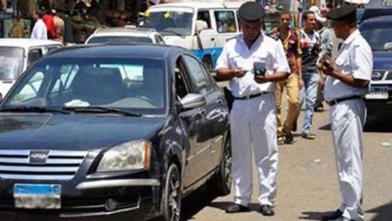 الأمن يكشف ملابسات اتهام قائد سيارة لضابط شرطة بتغريمة مخالفتين بدون وجه حق