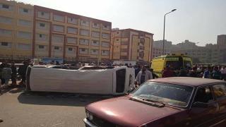 إنقلاب سيارة