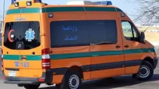 مصرع صغير صدمه ميكروباص على الطريق الزراعي بسوهاج