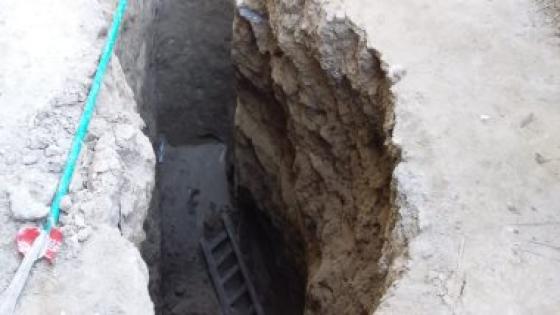 تنقيب عن الاثار .أرشيفية