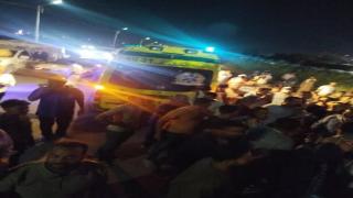 مصرع عروس وشقيقتها وإصابة 3 آخرين في انقلاب سيارة بترعة خلال زفة عريس بسوهاج