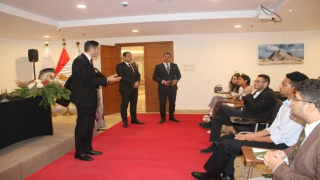 النيابة العامة تنظم دورة تدريبية متكاملة لطلاب كلية القانون بالجامعات الأوروبية في مصر (EUE)