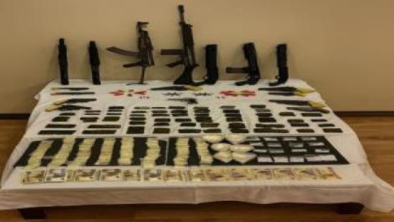 مصرع 4 عناصر إجرامية شديدة الخطورة وضبط كميات ضخمة من المخدرات والأسلحة بعدة محافظات